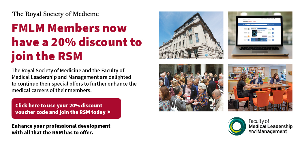 RSM discount banner for FMLM members