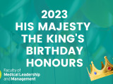 King’s Birthday Honours List 2023