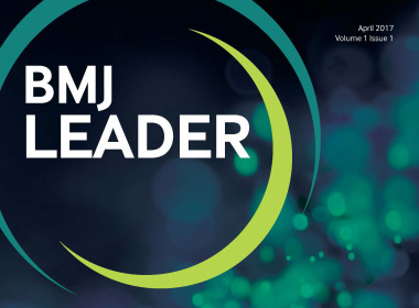 BMJ Leader BMJ Leader