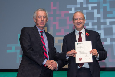 Prof Sir Bruce Keogh, right, receiving Honorary Fellowship of FMLM from Prof Sir Neil Douglas Prof Sir Bruce Keogh, right, receiving Honorary Fellowship of FMLM from Prof Sir Neil Douglas